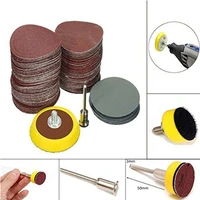 flexible tool sandpapergrinding disc set rotary pads cleaning polishing grit 18 drill accessories 1 inch kit power mini
