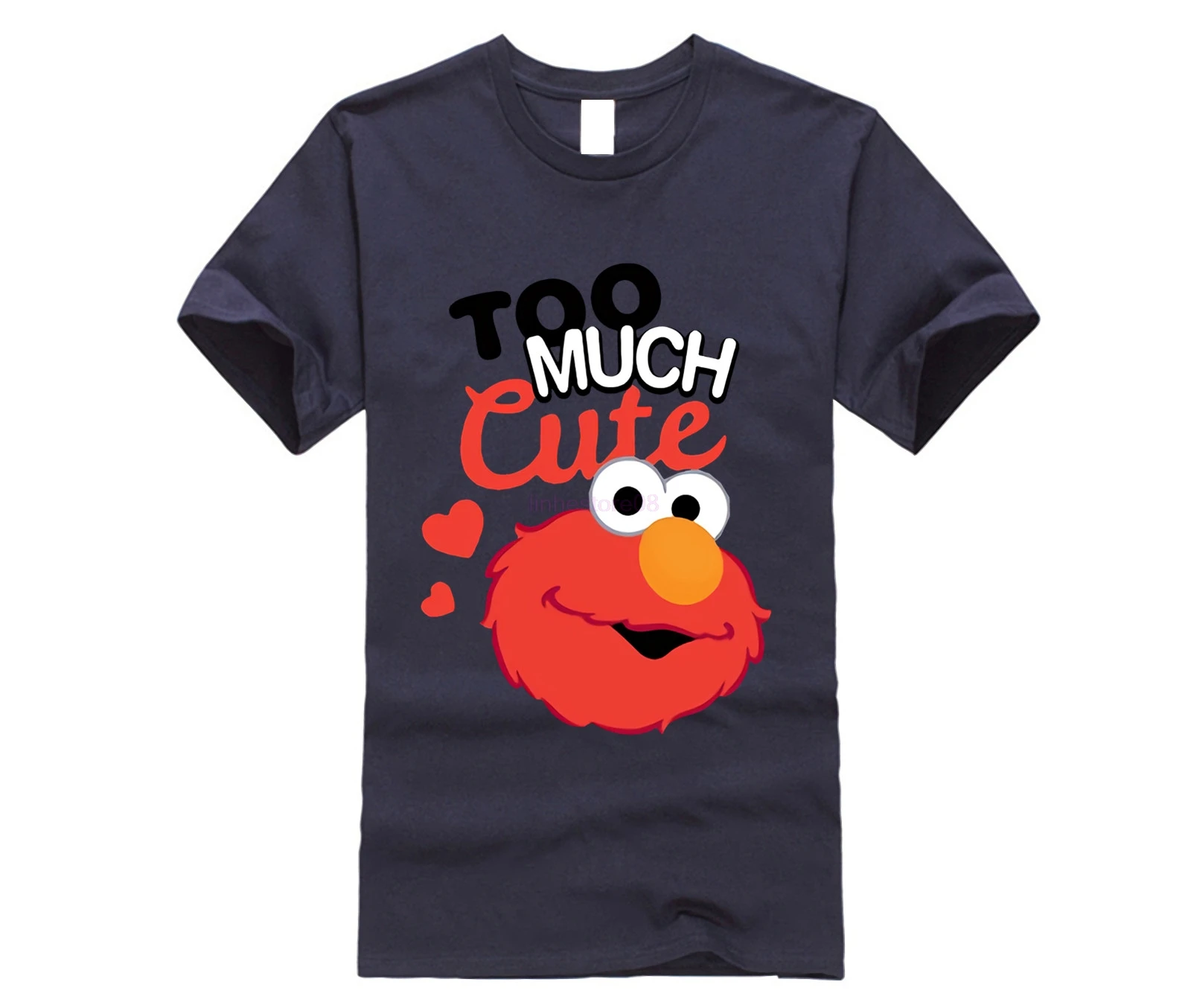 Мужская футболка с принтом хлопковая Футболка круглым вырезом и коротким