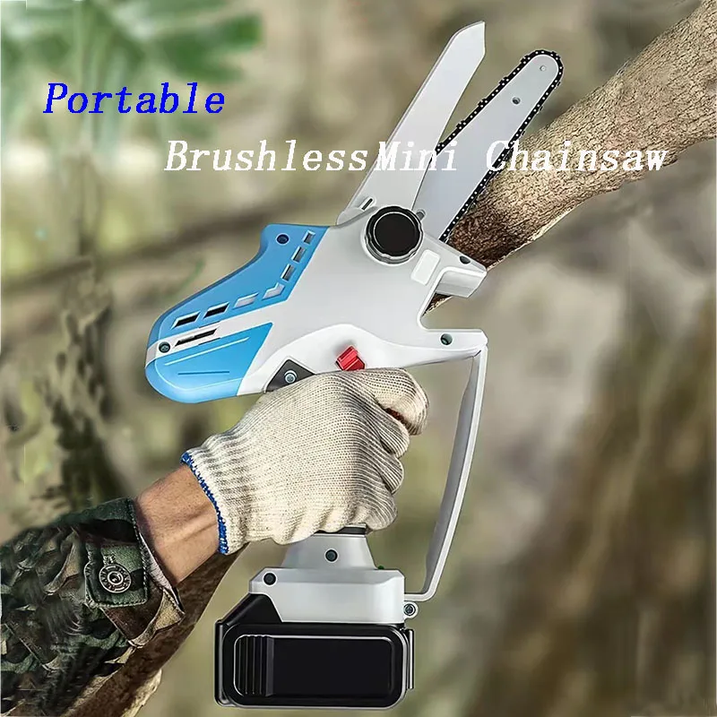 Семейная бесщеточная перезаряжаемая литиевая батарея 21 в портативная цепная