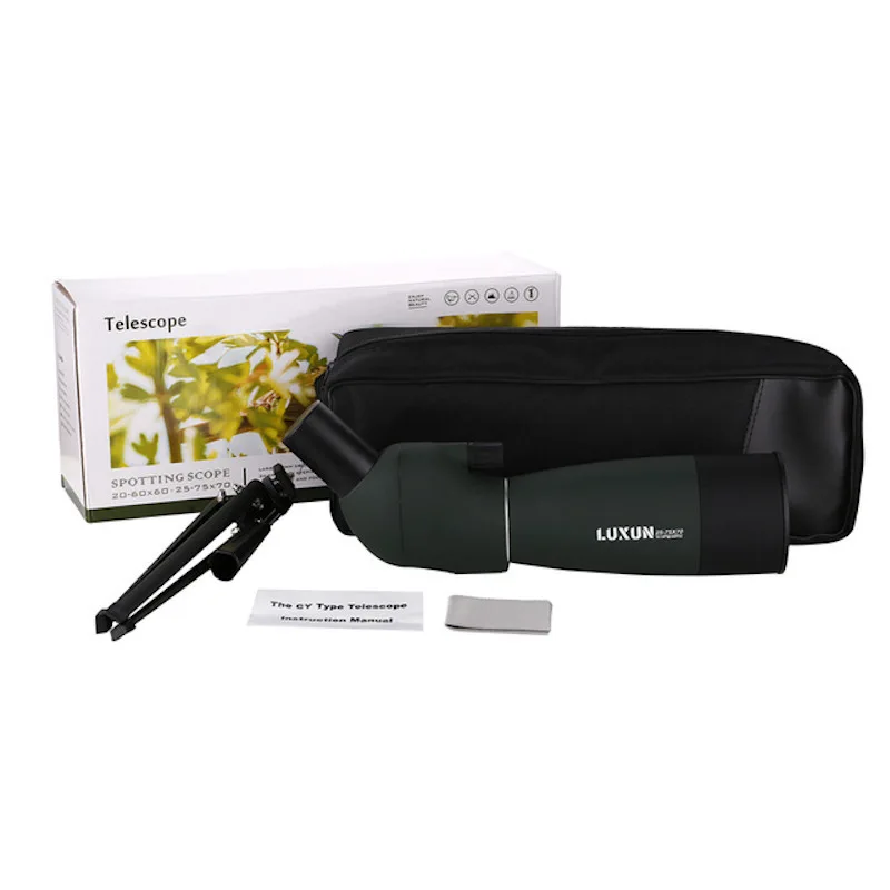 

Spotting Scope 25-75x70 HD Fully Multi-Coated Professional Photography Telescope Watching Bird Hunting