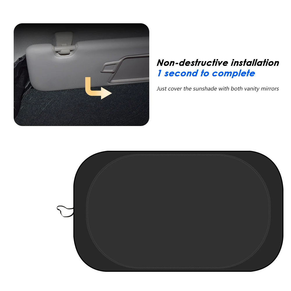 Солнцезащитный козырек на лобовое стекло автомобиля солнцезащитный для Smart Fortwo