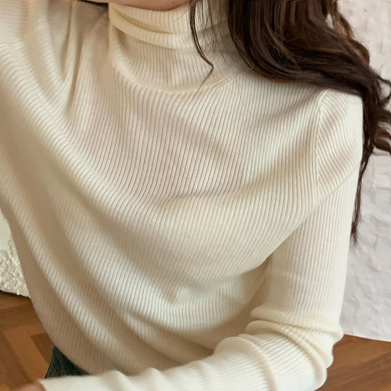 

Wavsiyier Loose Knitted Oversized Elegant Autumn Cute Thick Solid Sweater Women Winter 2020 Vintage Jumper Korean Pullover Loose