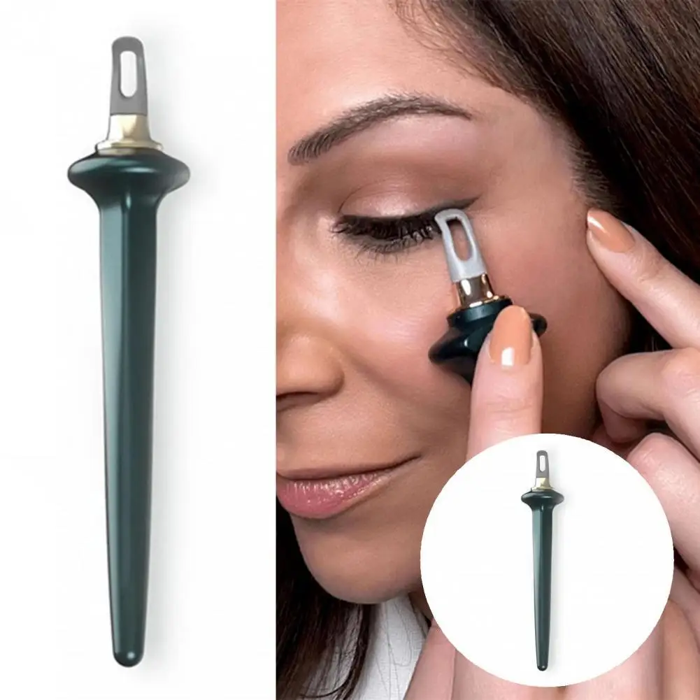 

Convenient Delicate Long Handle Smooth Edge Round Holder Eyeliner Brush Portable Eyeliner Brush Comfortable for Lady