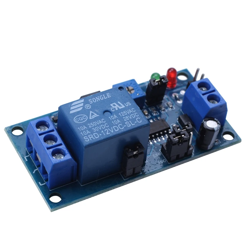 1 шт. работающего на постоянном токе 12 В в реле задержки времени задержка