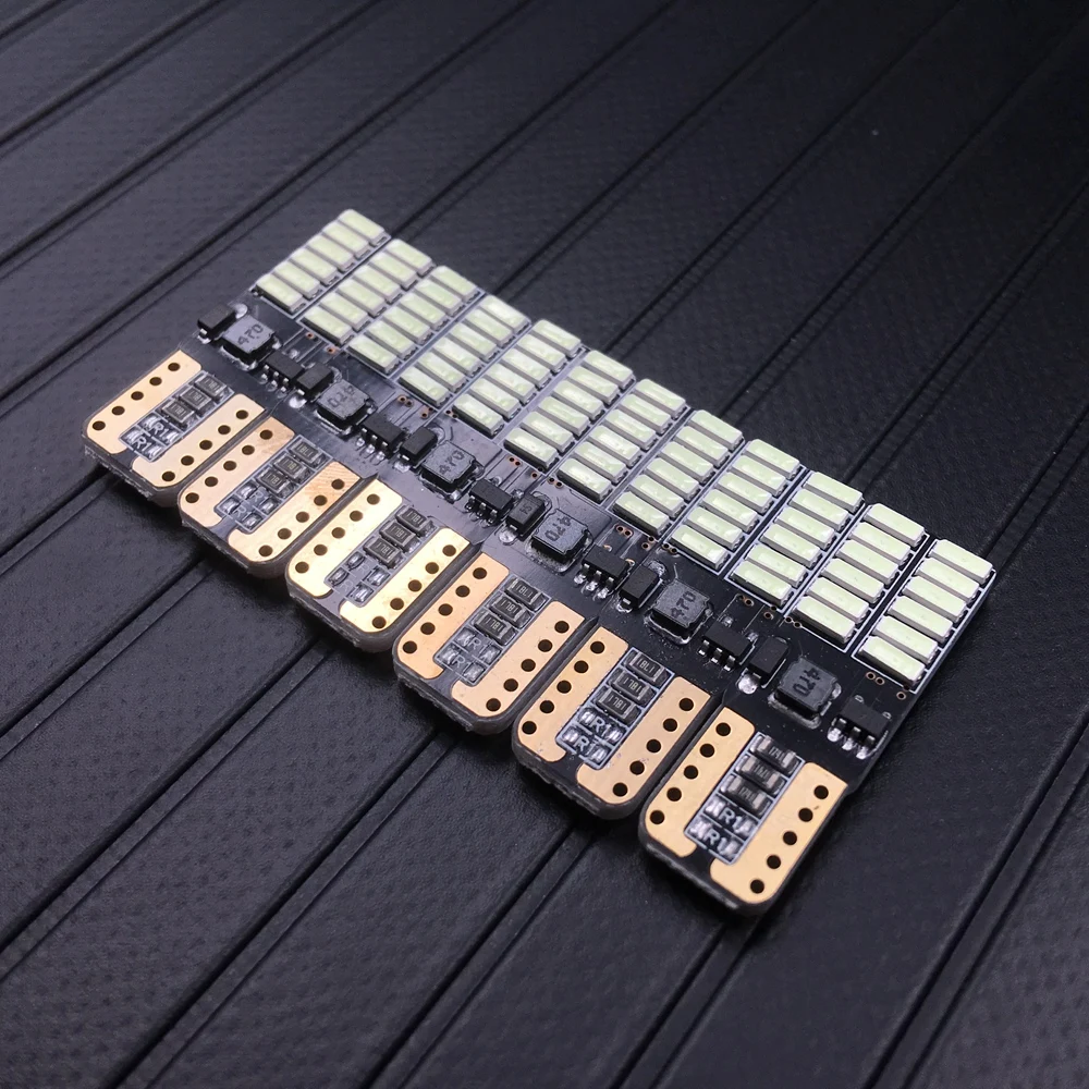 4014 24 Smd авто W5W светодиодный T10 светодиодные лампы canbus светильник для автомобилей спереди боковой габаритный фонарь, подсветка двери номерной знак светодиодный светильник лампы 12V