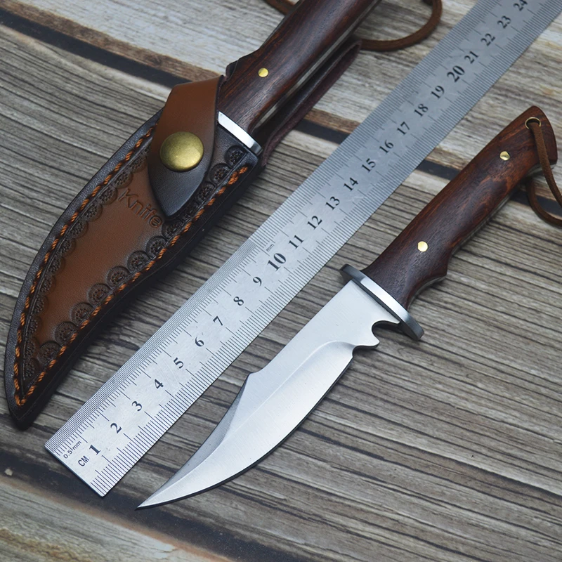 

Mini Pocket Knife 440C Fixed Blade Portable Outdoor Camping Multifuntional Knife Small Fishing Hunting Tool EDC Rescue Knives