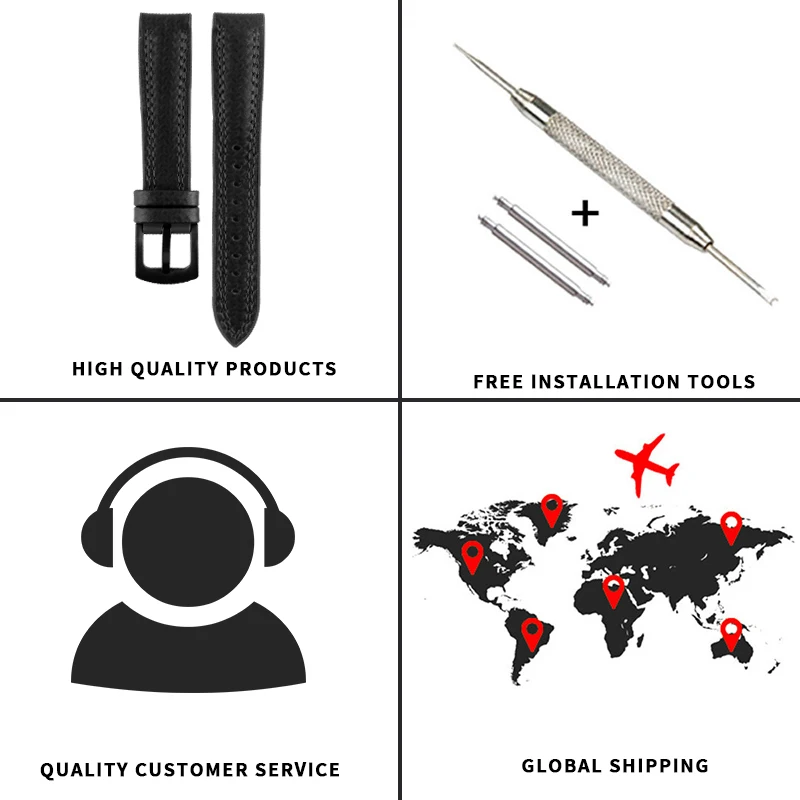 Резиновый ремешок для часов 20 мм 22 браслет Tissot PRC Planet Ocean 600 силиконовый спортивный