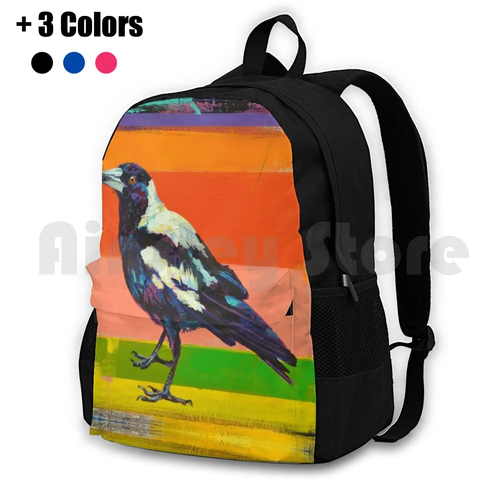 

Parable Universe According To Pie' Outdoor Hiking Backpack Waterproof Camping Travel Animals
