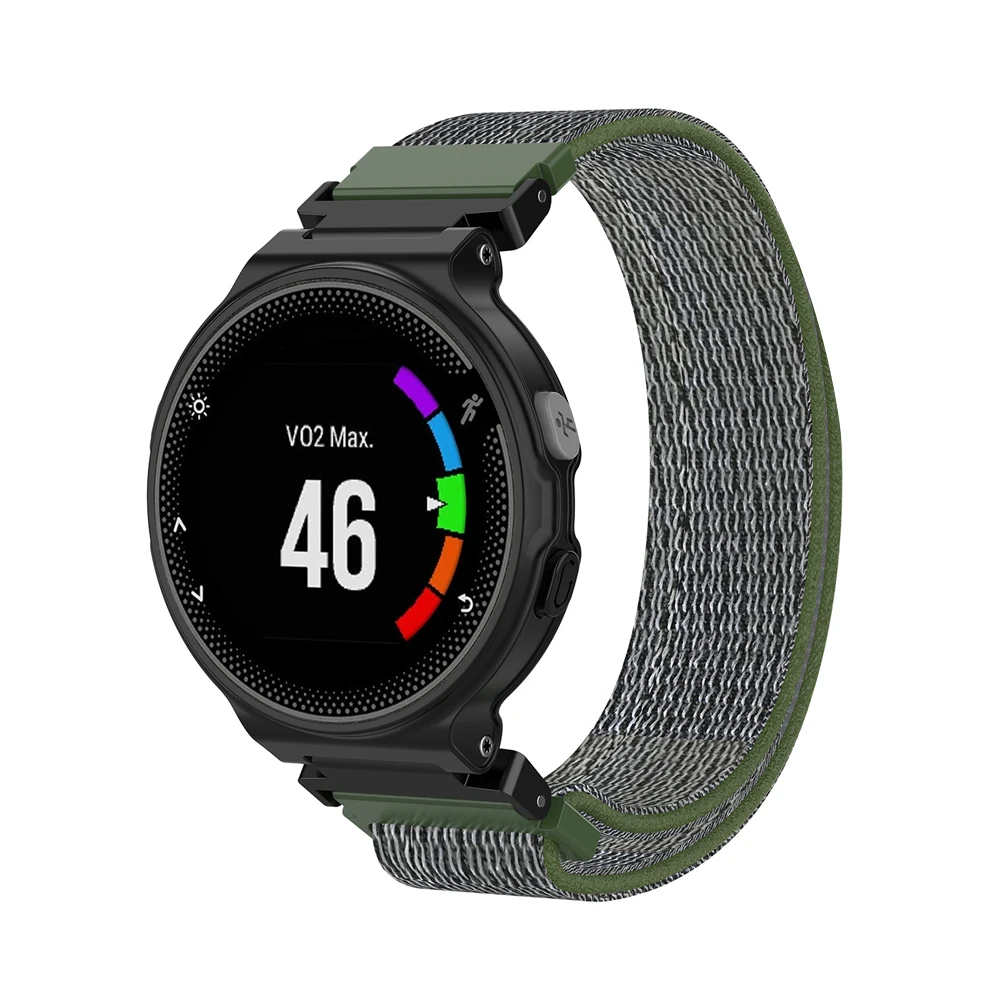 Ремешок для смарт часов Garmin Forerunner 235 735xt 220 230 630 620 touchs20 S5 S6 сменный нейлоновый