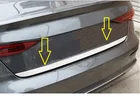 Автомобильные аксессуары для Audi A3 8Y Sedan 2020 2021 Глянцевая задняя багажная дверь из нержавеющей стали формовочная отделка