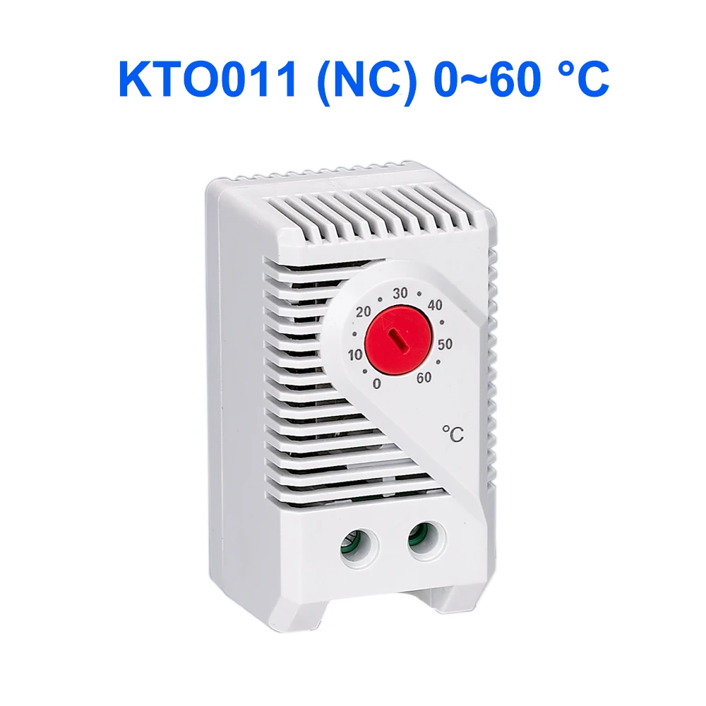 

KTS011 Small Size Industrial Thermostat for Cabinet Temperature Controller Normally Open ( 0~+60 Degree) KTO011 NC type -10~50 C