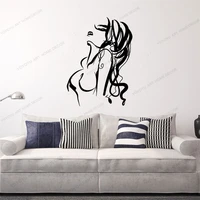 naked woman hot sexy girl abstract nude wall stickers vinyl home decor removable bathroom adhesive mural bedroom decal cx991
