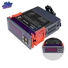 Цифровой регулятор температуры MH1210W, переменный ток 90-250 В, постоянный ток 9-72 в, 10 А, термостат-регулятор с датчиком NTC, контроль нагрева и охлаждения