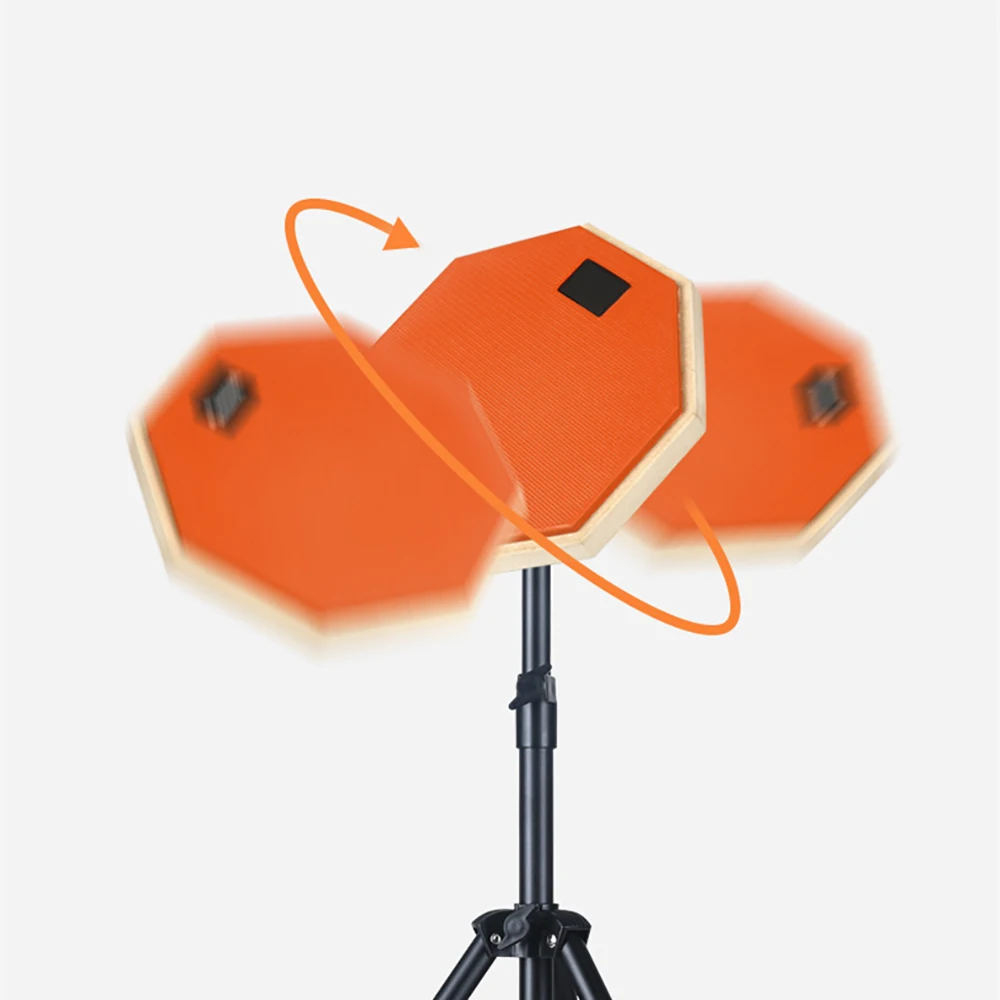 8 дюймов резиновая деревянный немой барабан для начинающих тренировочный Pad с