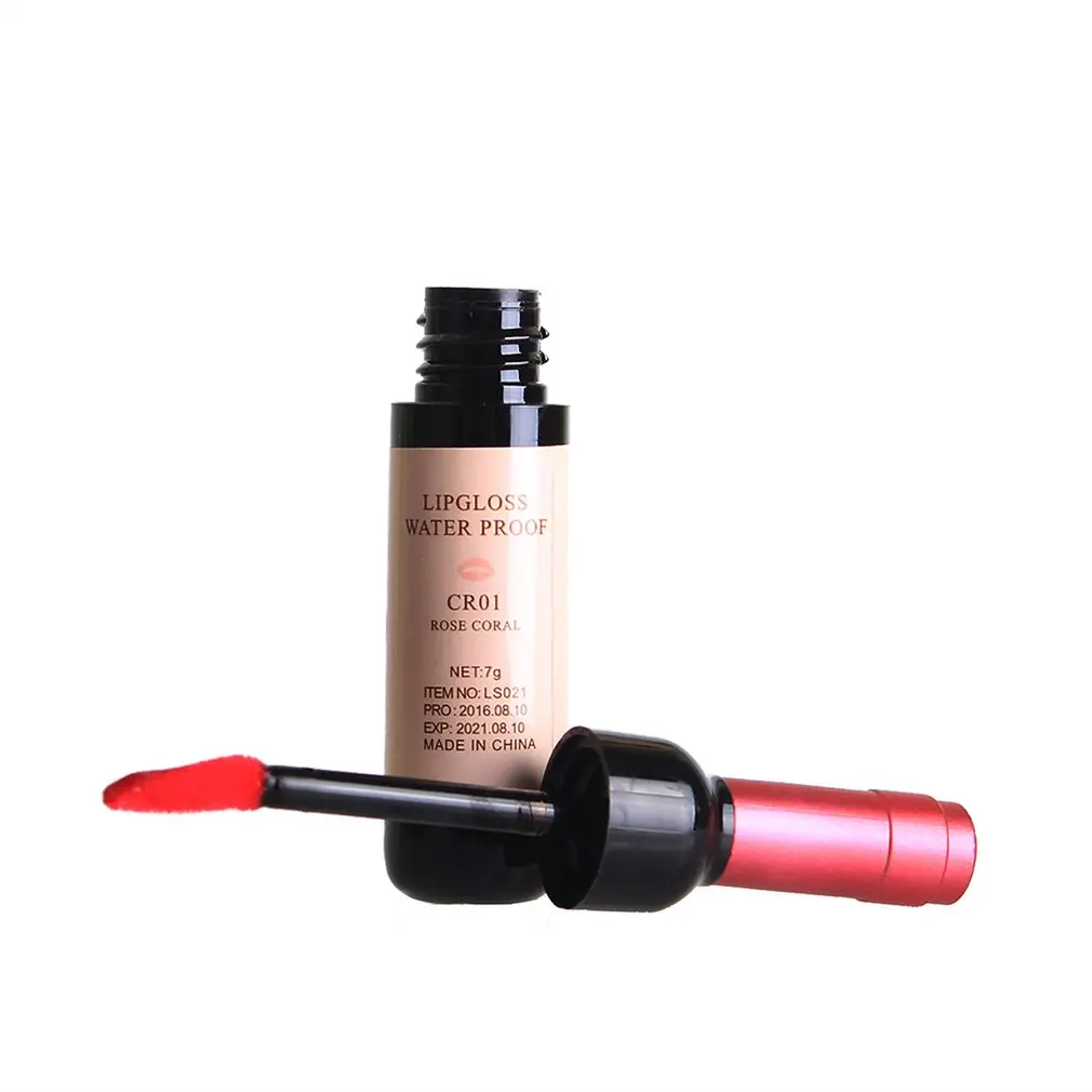 Красное вино жидкость для губ 24 штук в штучной упаковке стойкий увлажняющий