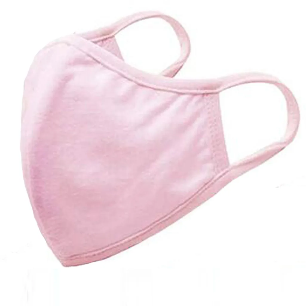 

In Stock 10pcs Mouth Unisex Cotton Face Anime For Cycling Camp Mouth-muffle Washable Reusable Face Mask Mascarillas Health Care