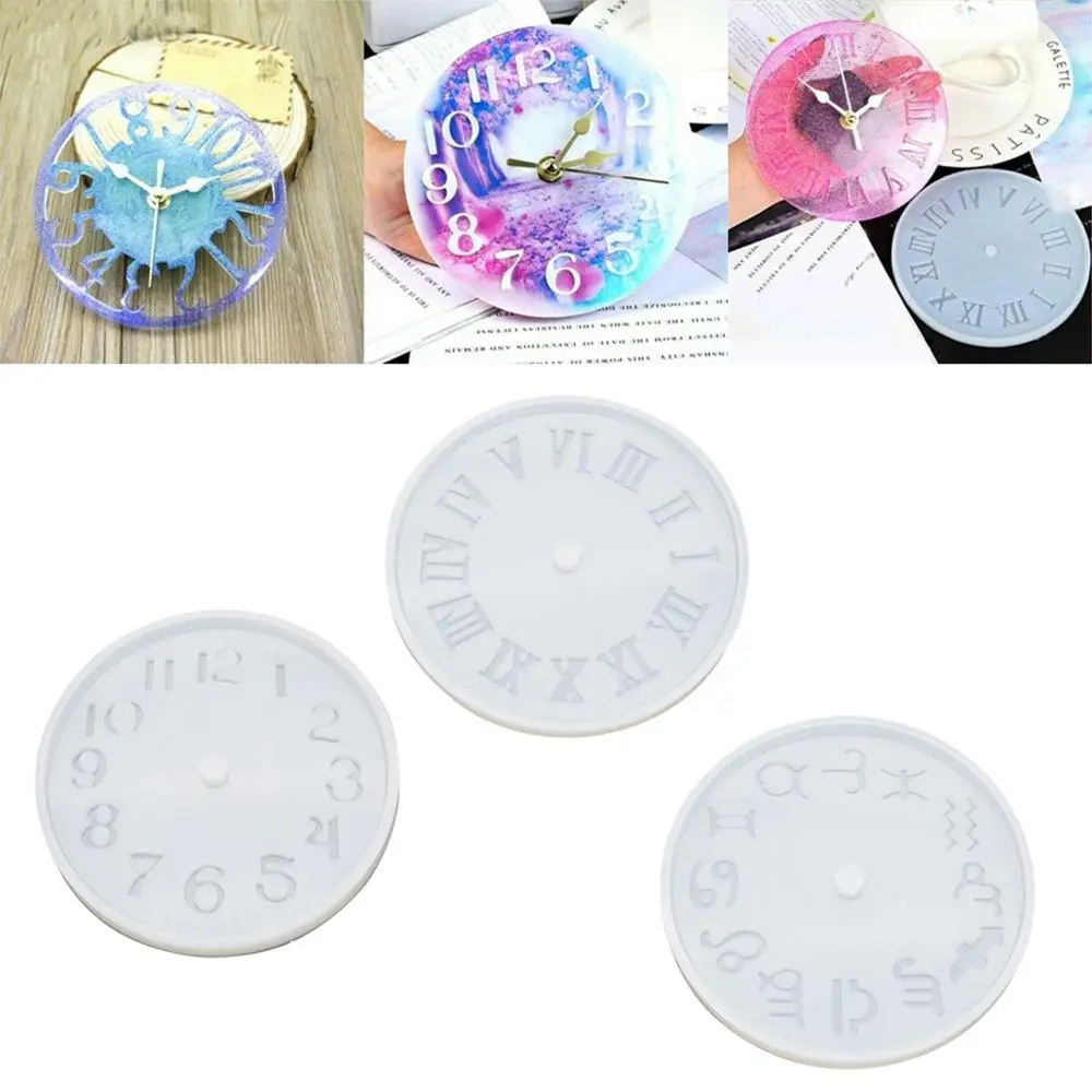 1 шт. силиконовые часы эпоксидная смола форма кулон самодельные украшения