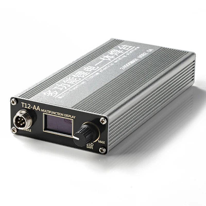 

Portable Soldering Station Electronic Welding Iron Constant Temperature Lithium Welding Station 72W LED Adjustable Temperature