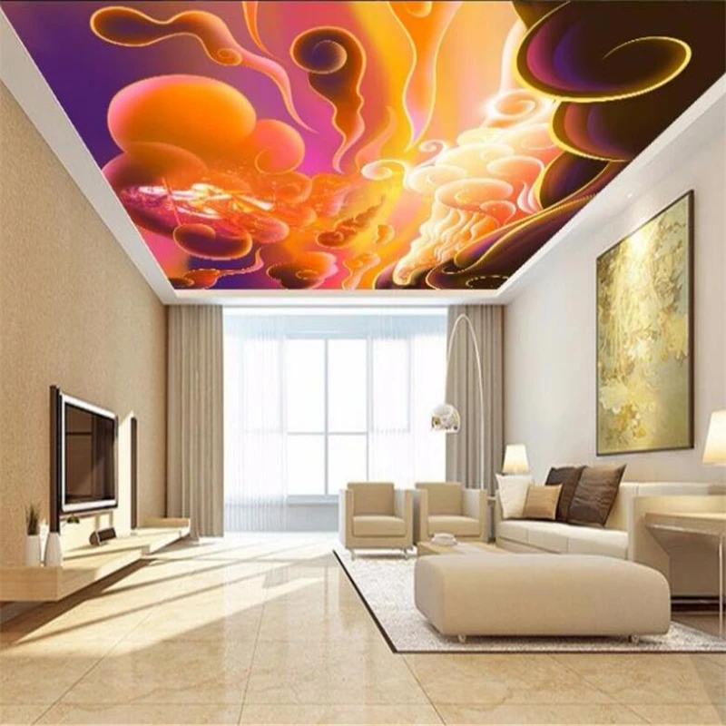 Большие 3D-обои на заказ wellyu фрески обои плащ летающей богини Зенит Фреска для