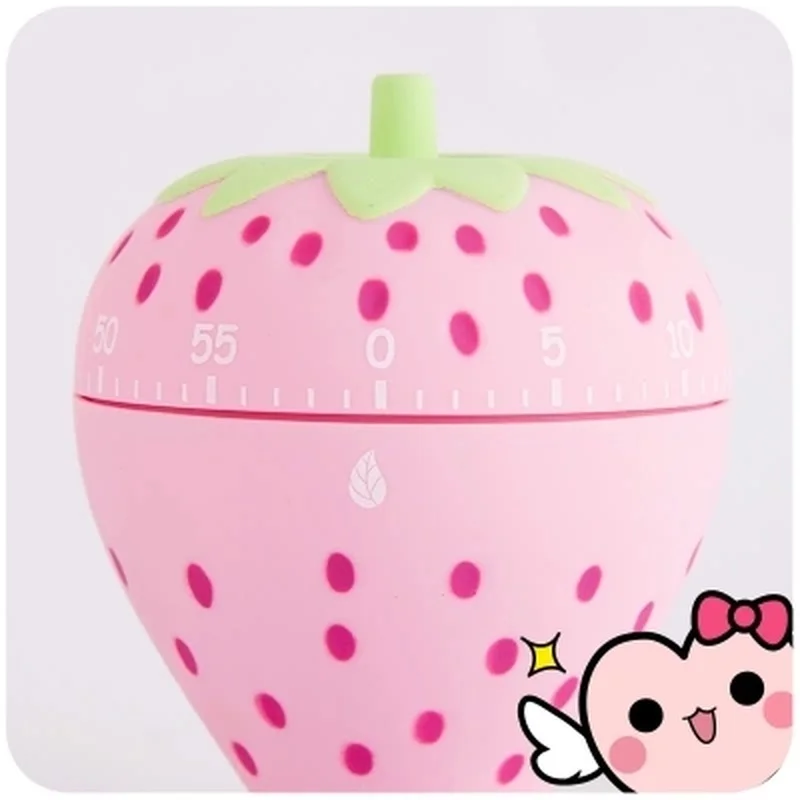 1 шт. креативный механический таймер с фруктами цифровой магнитный Будильник