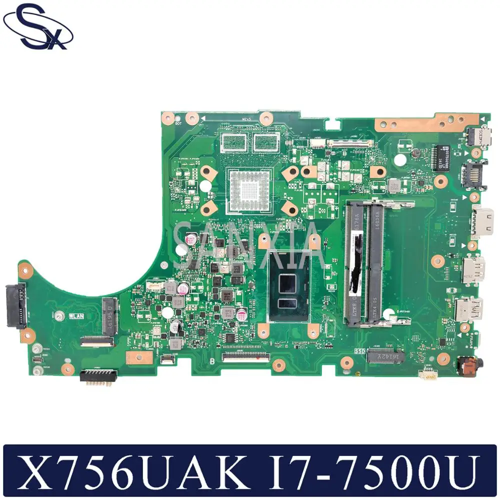 

KEFU K501UW материнская плата для ноутбука ASUS K501UW K501UXM K501UQ K501U оригинальная материнская плата DDR4 4G-RAM I5-6200U GTX960M-4GB