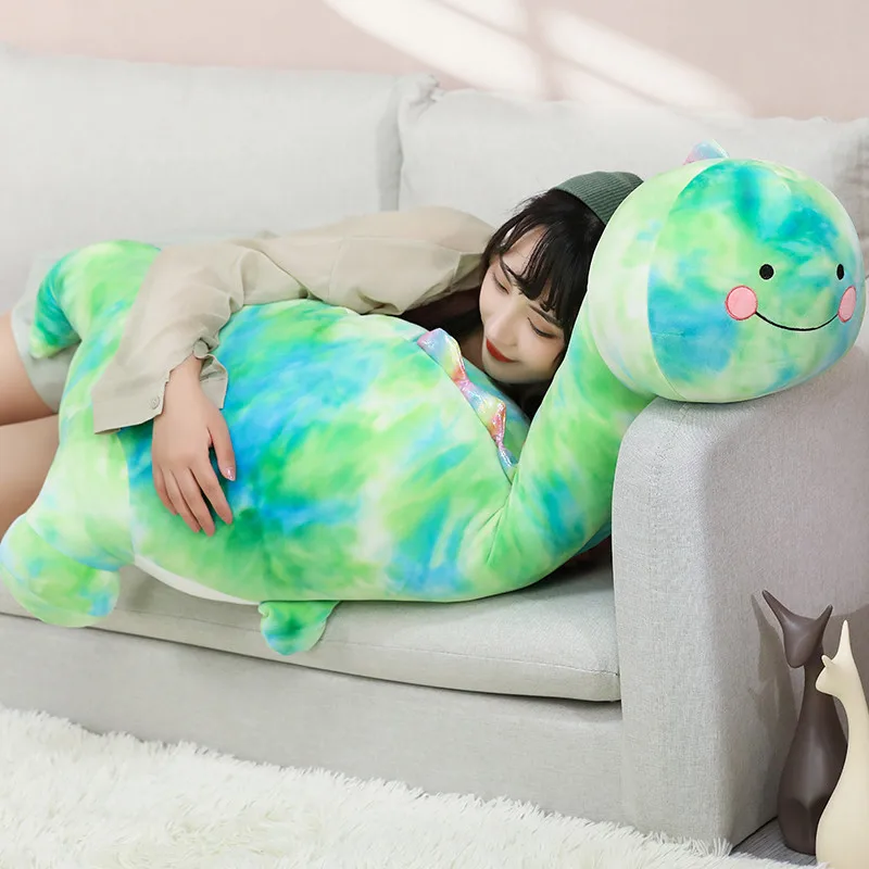 

Huggable Big Long Cute Dinosaur Plush Toy Soft Cartoon Animal Plesiosaur Stuffed Doll Boyfriend Pillow Kids Girl Birthday Gift