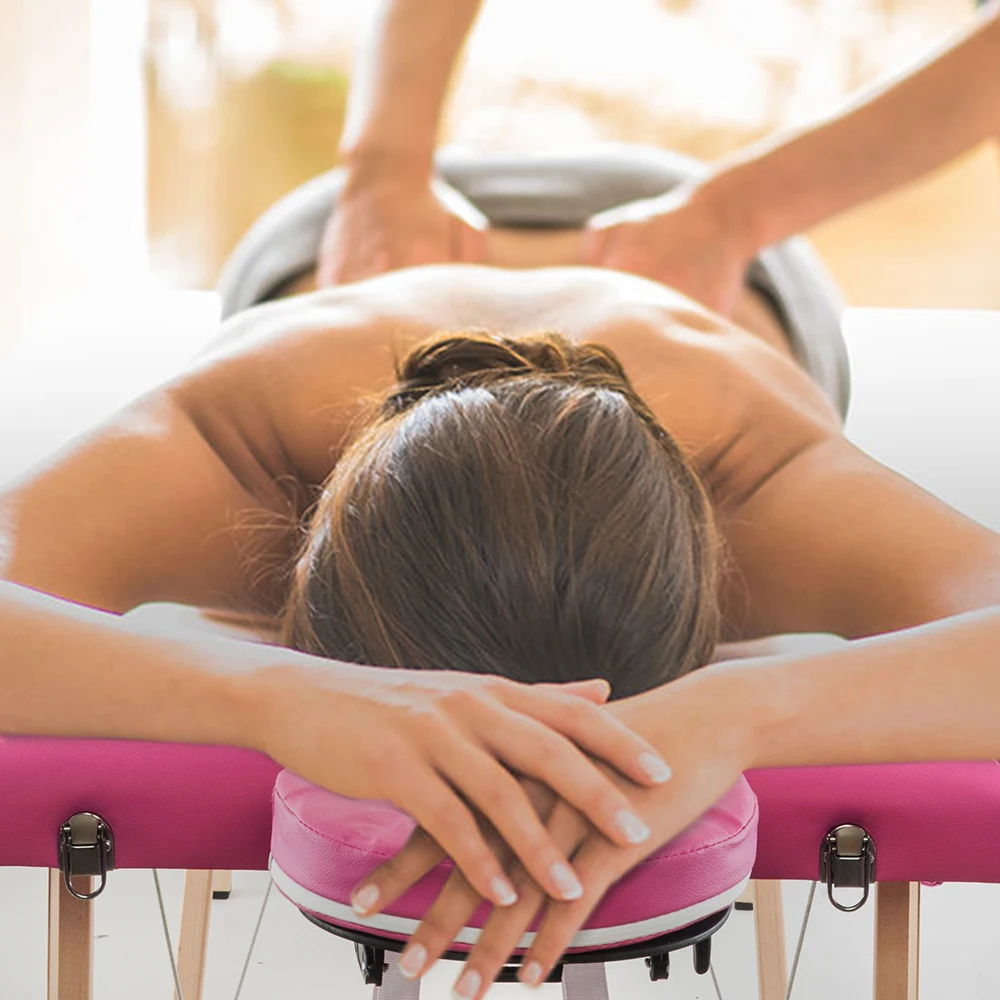 

Newest Folding Aluminum Tube SPA Bodybuilding Massage Table Edge Promotion