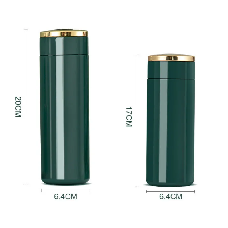 

350ml/420ml Smart Thermos Bottle Temperature Display 316Stainless Steel Vacuum Flask Waterproof Thermos Coffee Mug Keep Hot/cold