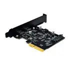 USB3.1 для Тип-C 2 Порты и разъёмы карты расширения PCI-E4X для USB3.1 Gen2 10 Гбитс USBC адаптер Прямая поставка