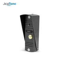 jeatone 4 wired video door phone 720p door bell waterproof wide view angle lens for video intercom system