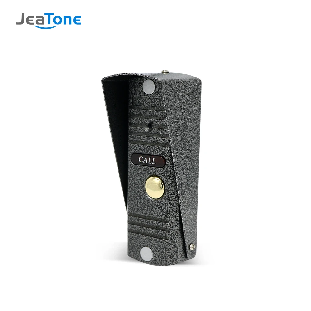 JEATONE 4 проводной видеодомофон 720P дверной звонок водонепроницаемый