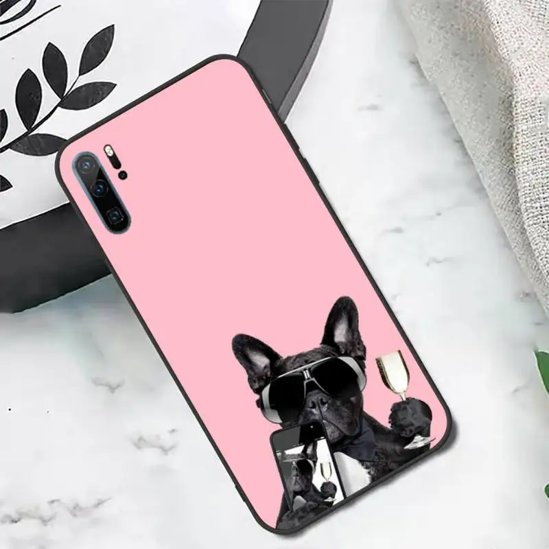 

French bulldog dog Phone Case For Huawei P20 P30 P40 lite Pro P Smart 2019 Mate 10 20 Lite Pro Nova 5t