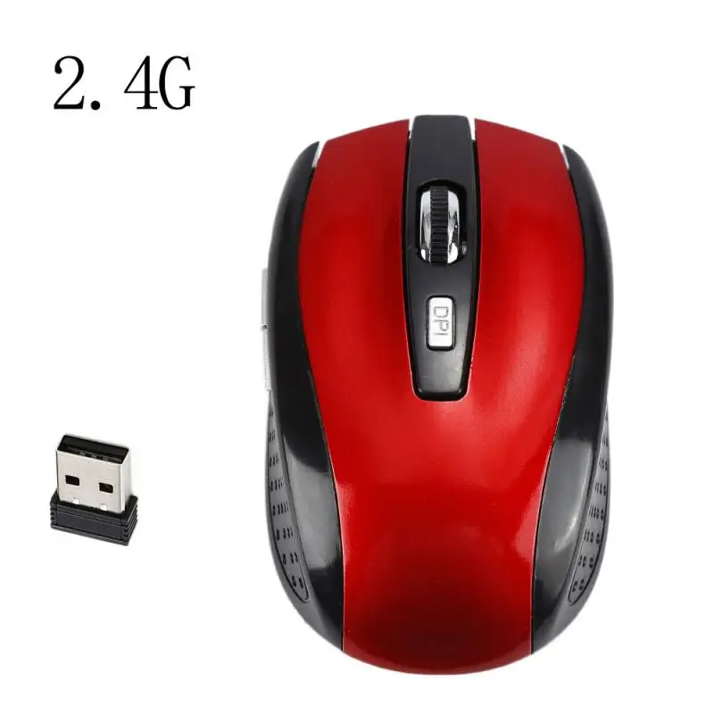 

2.4Ghz Wireless Mouse Silent Computer Mouse 1600 DPI Ergonomic Mause Noiseless Sound USB PC Mice Mute Wireless Mice For Laptop