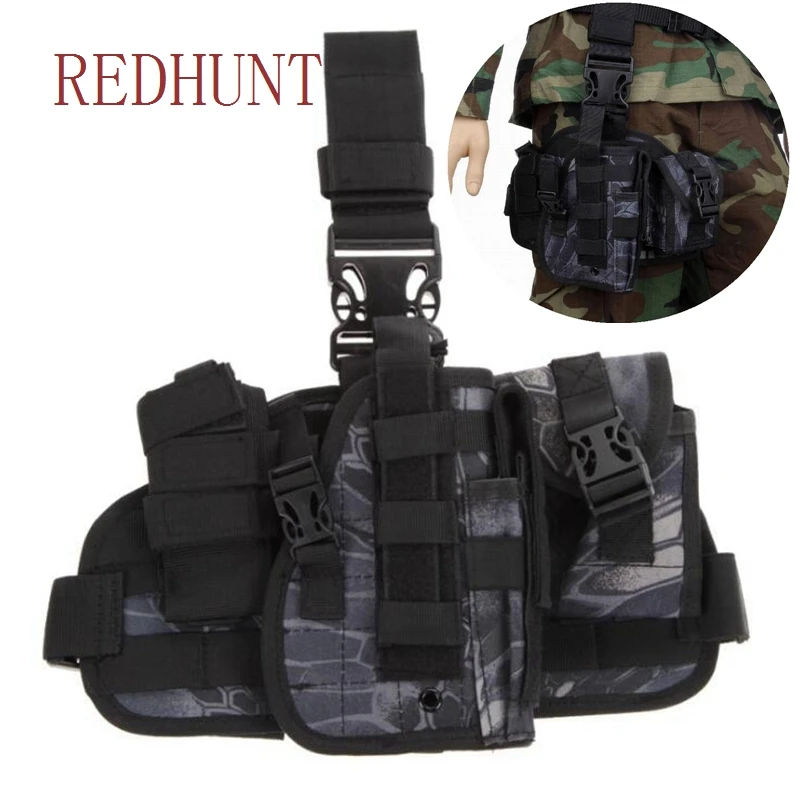 

Тактический мягкий чехол для пистолета, универсальный чехол для пистолета, военный чехол для пистолета, чехол для пистолета с карманом для ...