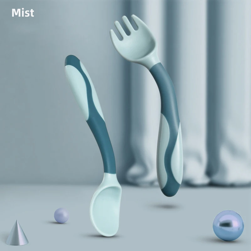 2 шт. силиконовые ложки для обучения младенцу |