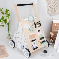 baby walker toddler trolley wooden music activity walker educ shape sorting block for kid%e2%80%98s early learning toy gift 40