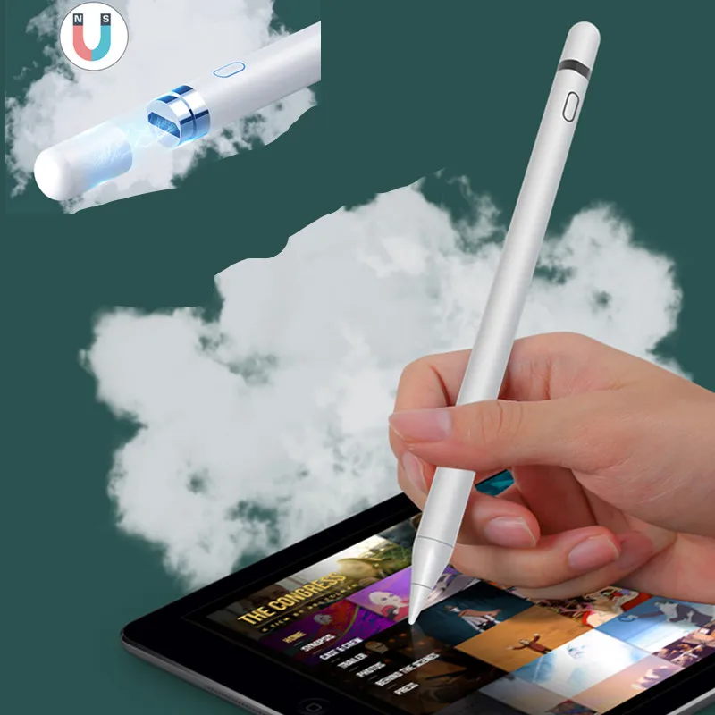 

Активный стилус для Apple Ipad карандаш 2 1 Pro 11 12,9 2020 2018 2019 Air 4 7th 8th 10,2 Mini5 планшет ладони отказ не касайтесь кончиком чехол