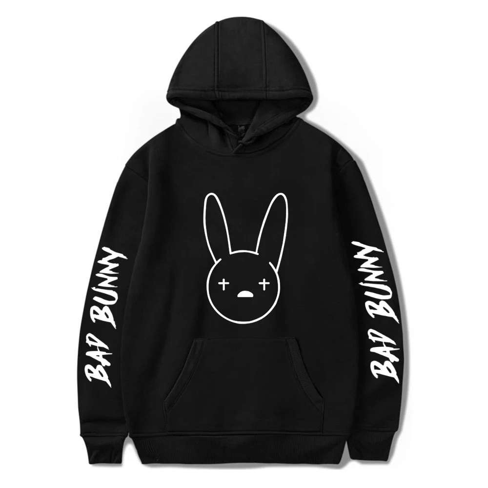 

Bad bunny spring casual all-match hoodie sweatshirt tops
