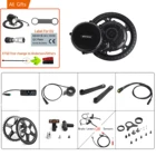 Bafang BBS01B е-байка 36В 350 Вт середине приводной двигатель электрический велосипедные комплекты для конверсии 68-73 мм для е-байка 8FUN G340.350 двигателя 44 46T 48 т 52