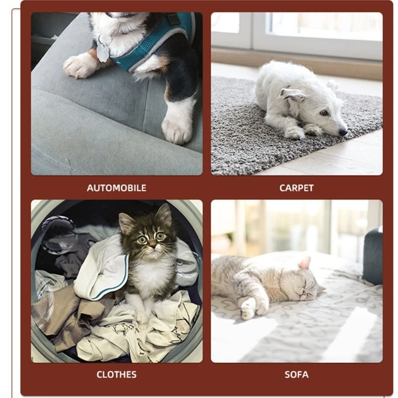 

Мини-скребок для удаления шерсти домашних животных U2JA, многоразовый силиконовый скребок для мытья автомобиля, стеклоочиститель для дома и ...