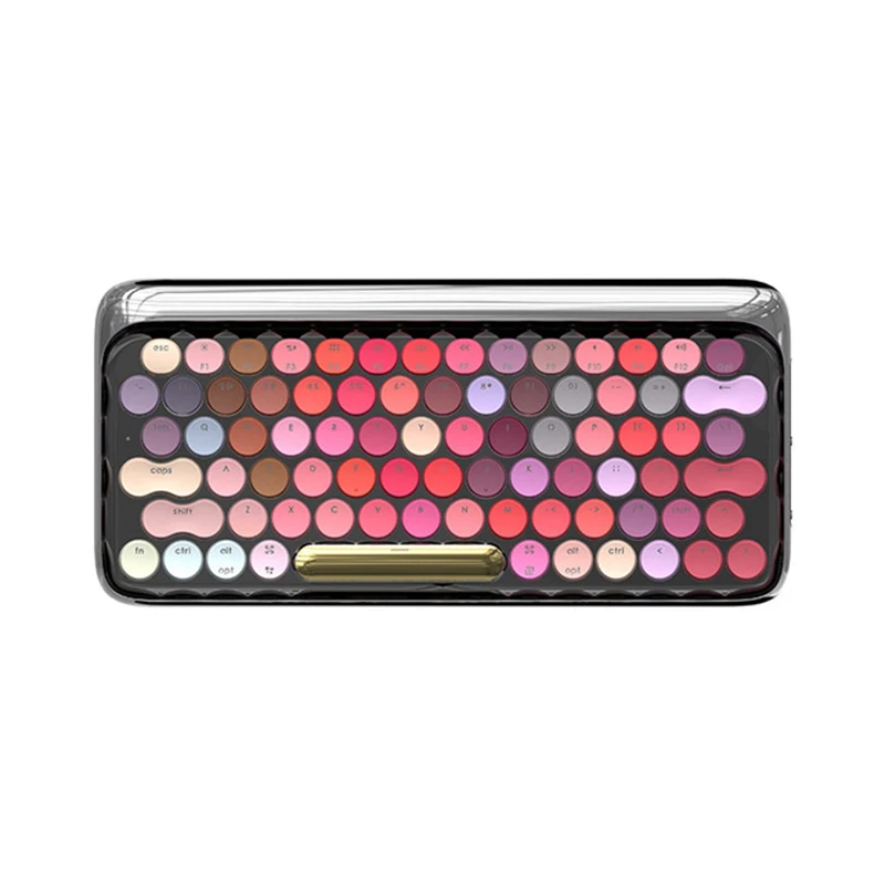 circle Dot Bluetooth wireless girl lipstick blue axis mechanical keyboard for Apple MAC gaming 79 (key) | Компьютеры и офис