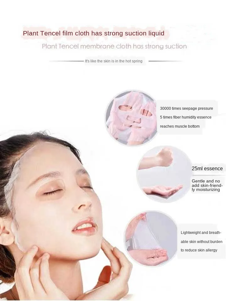 

Korea Original MIZON OCEAN POWER RED 65 MASK 10PCS*25ml moisturizing and hydrating repair special postage mask for face fashion