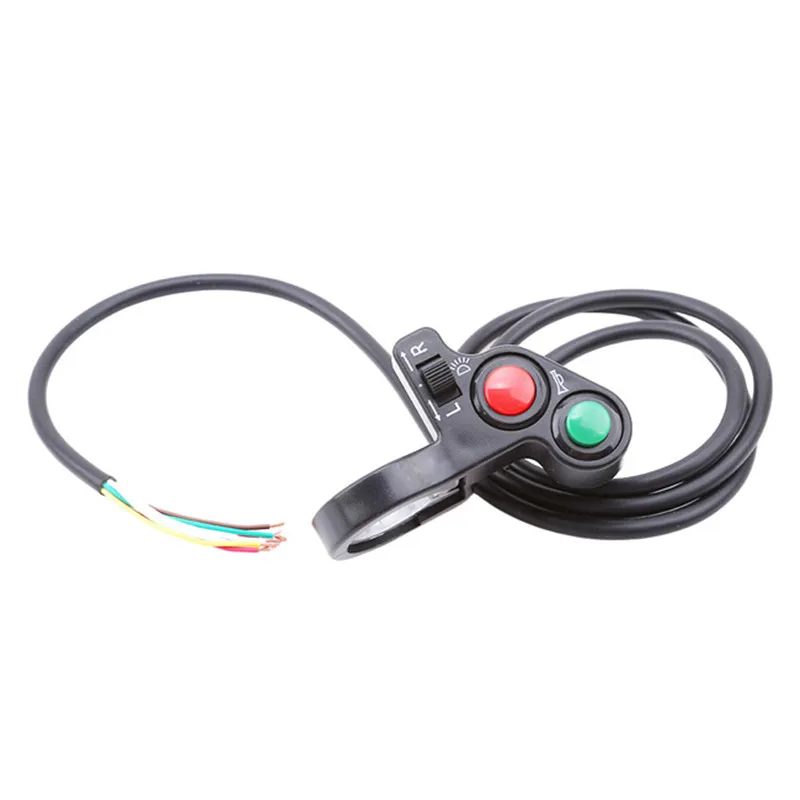 

1pc E-Bike Motorcycle Handlebar Switch Assembly Electric Scooter Dirt Bike Turn Signal Horn Button ON OFF Switch