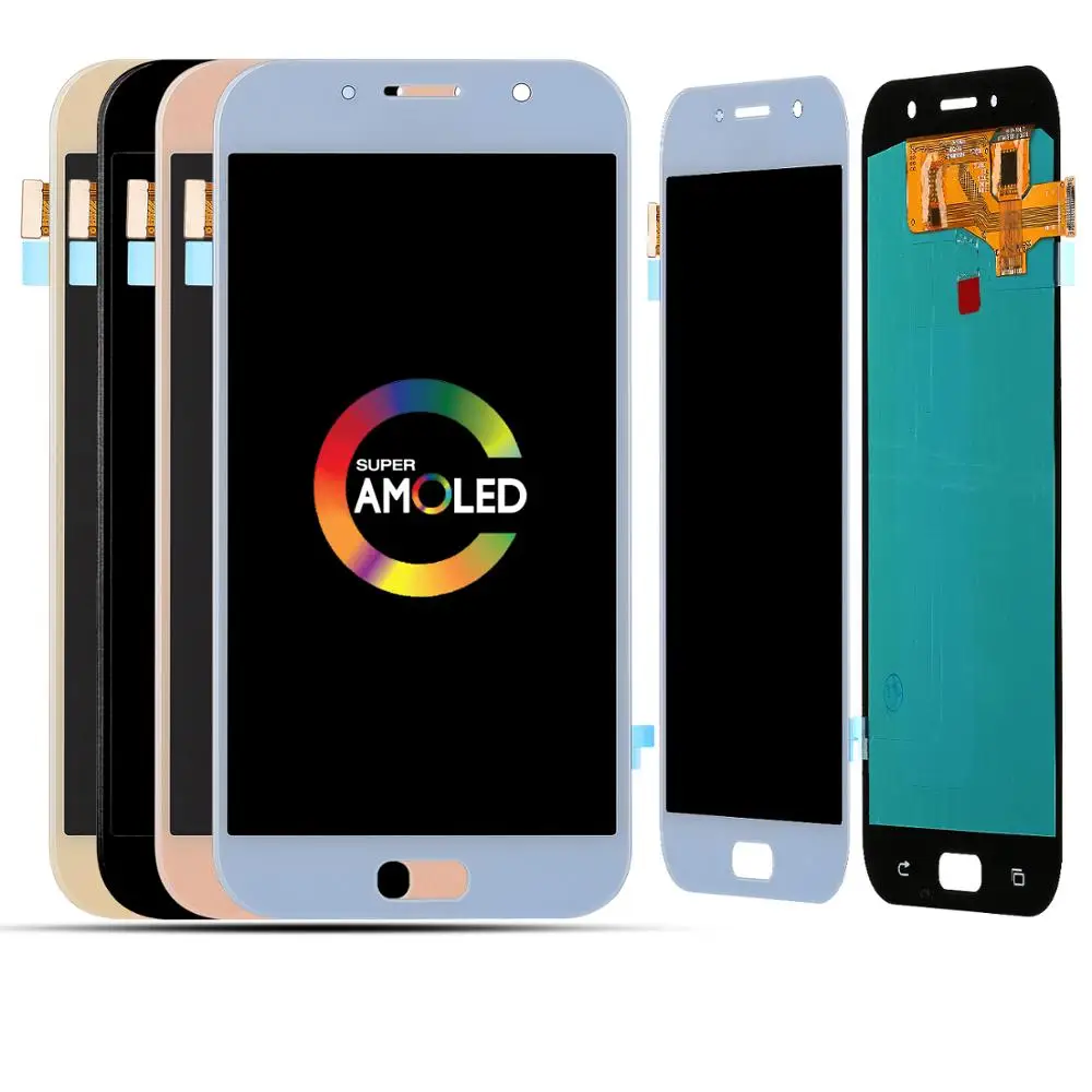 5 7 дюймов для Samsung Galaxy A7 2017 A720 A720F SM супер AMOLED LCD и дисплей сенсорный экран