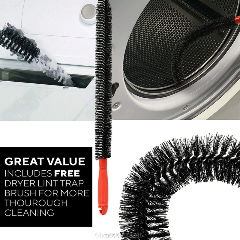 

Bendable Cleaning Brush Set for Chimney Fireplace Pipe Stove Range Hood Sweeping S11 20 Dropship