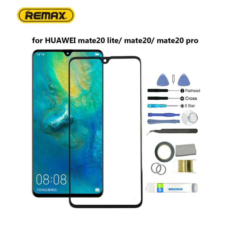 Сменное Переднее стекло для объектива экрана Комплект запчастей Huawei Mate 20 Lite Pro