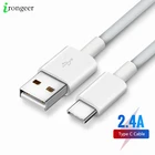 USB Type C кабель для Samsung S8 S9 S10 Xiaomi Redmi Note 7 Быстрая зарядка для Huawei Xiaomi зарядное устройство мобильный телефон Type-C USB кабель