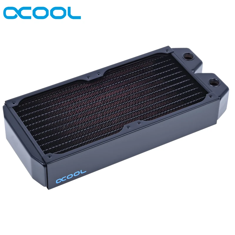 Alphacool XT45 полностью медный 120 мм, 240 мм, 360 мм, 480 мм, 45 мм толстый радиатор водяного охлаждения компьютера cooler master