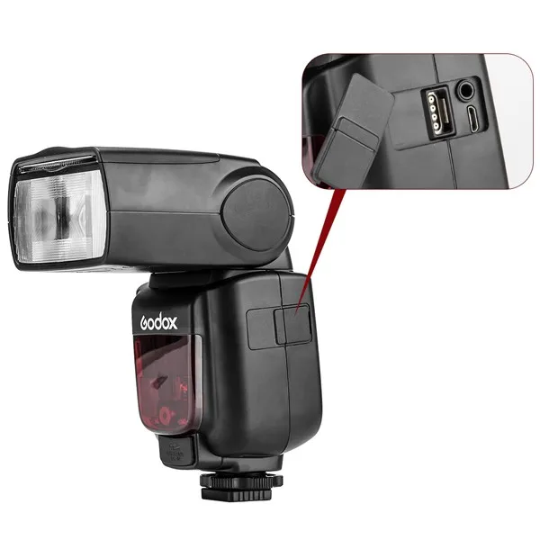 GODOX X1T-S TTL 2 4G Вспышка для фотокамер Speedlite HSS 1/8000s Беспроводной триггер студийной