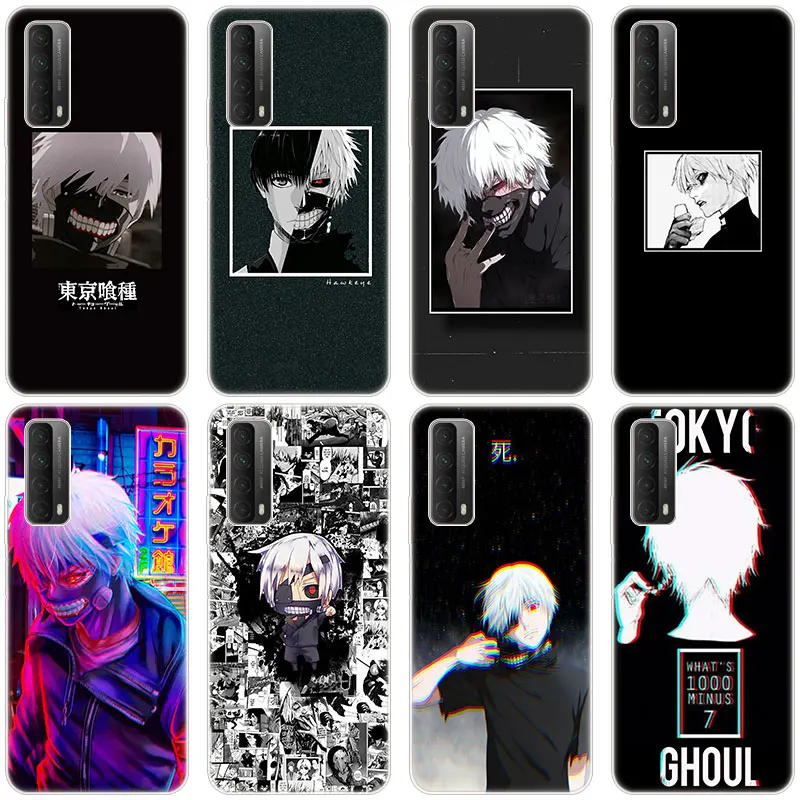 Силиконовый чехол с аниме Токио Гуль канеки Кен для Huawei P50 Pro P40 Lite E P30 P10 Plus P20 P Smart Z